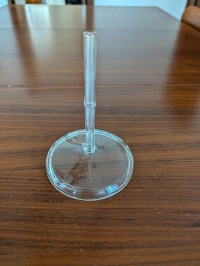 Vintage Pyrex Percolator 7756 6 Cup Coffee Pot Replacement Glass Stem Small Chip